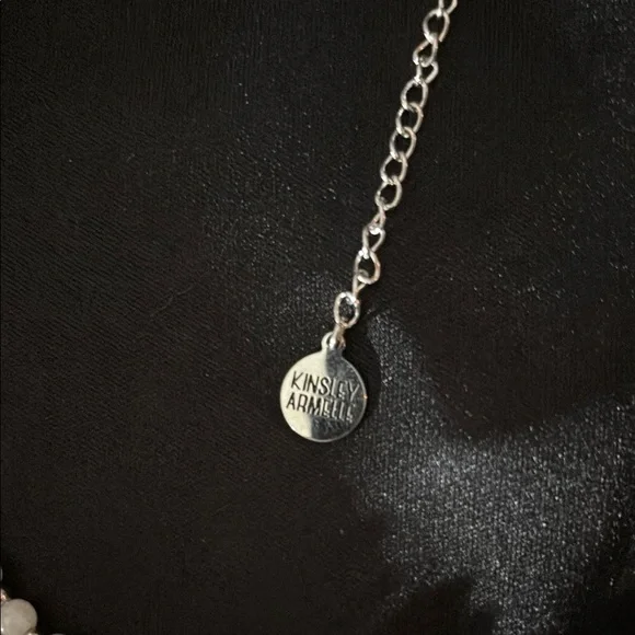 Kinsley Armelle Silver Crystal Necklace - Picture 3 of 8